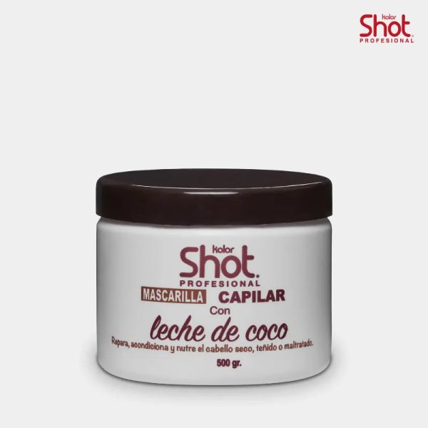 Mascarilla Capilar con Leche de Coco