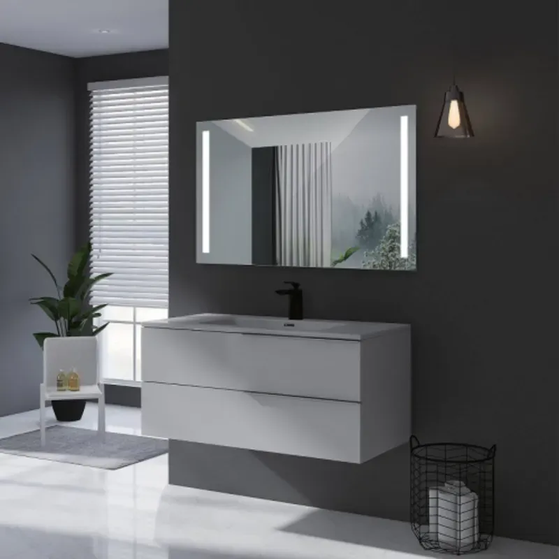 Espejo de baño Finlandia 100×80 cm con luz LED 3719300004