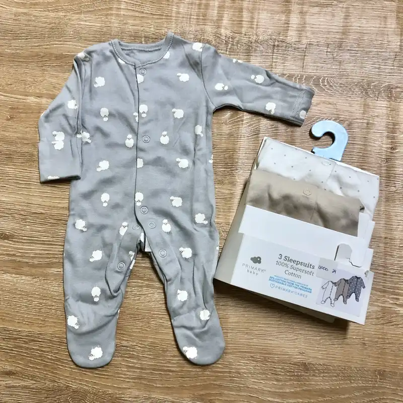 Pack de 3 bodies con ovejitas