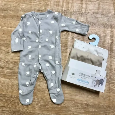 Pack de 3 bodies con ovejitas