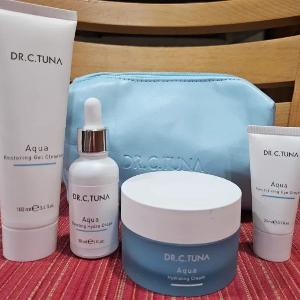 Set Aqua con cosmetiquera