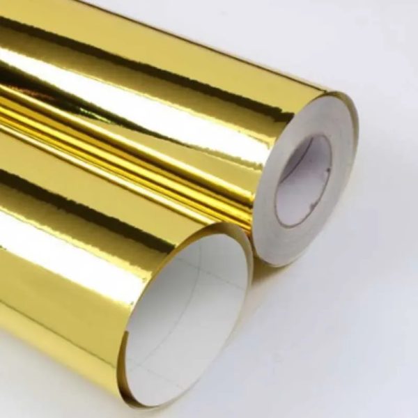 Vinilo de corte dorado