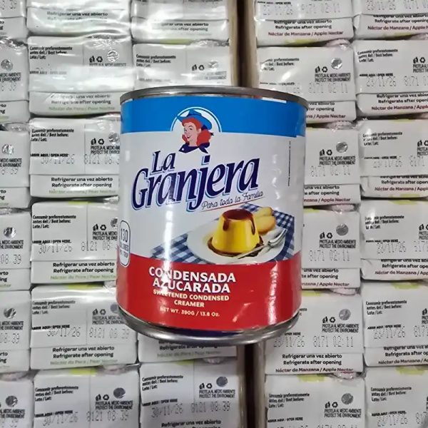 Leche condensada azucarada La Granjera