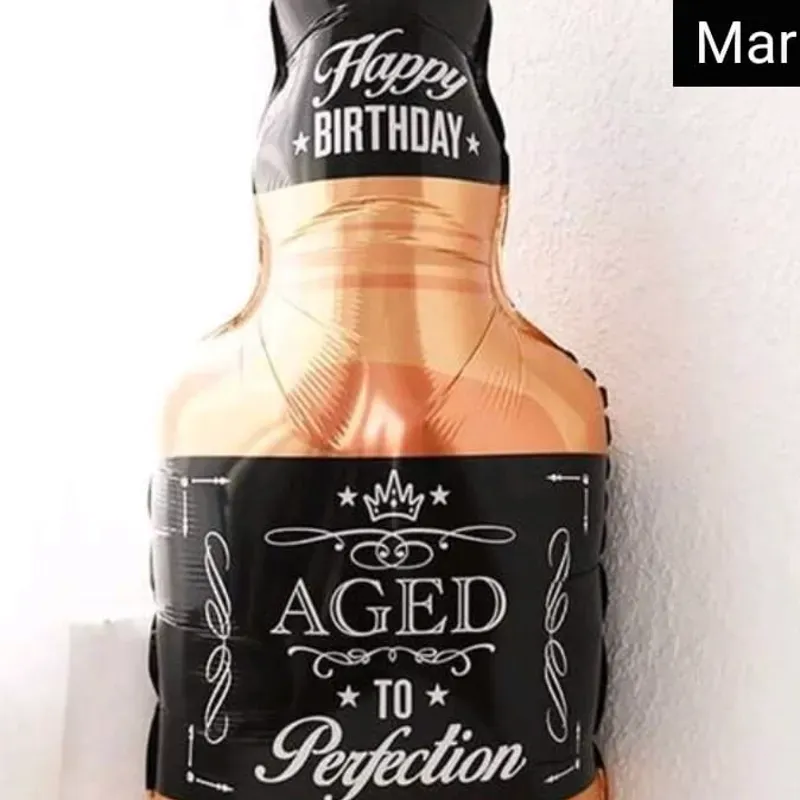 Globo  botella grande