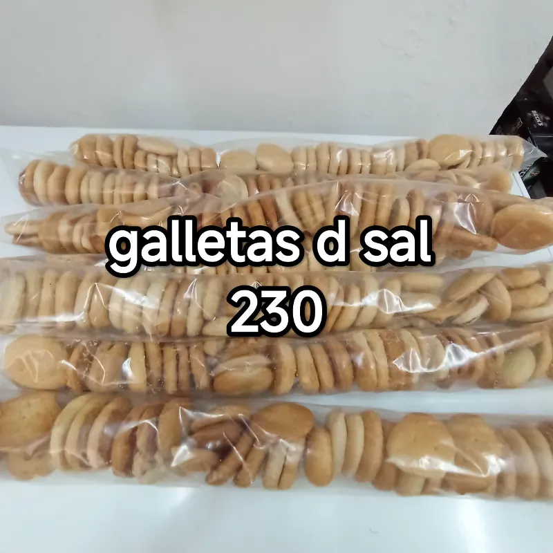 Galletas d sal naturales