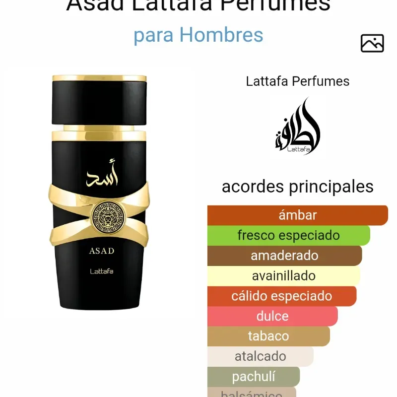 Perfume Árabe Asad de Lattafa 100 ml
