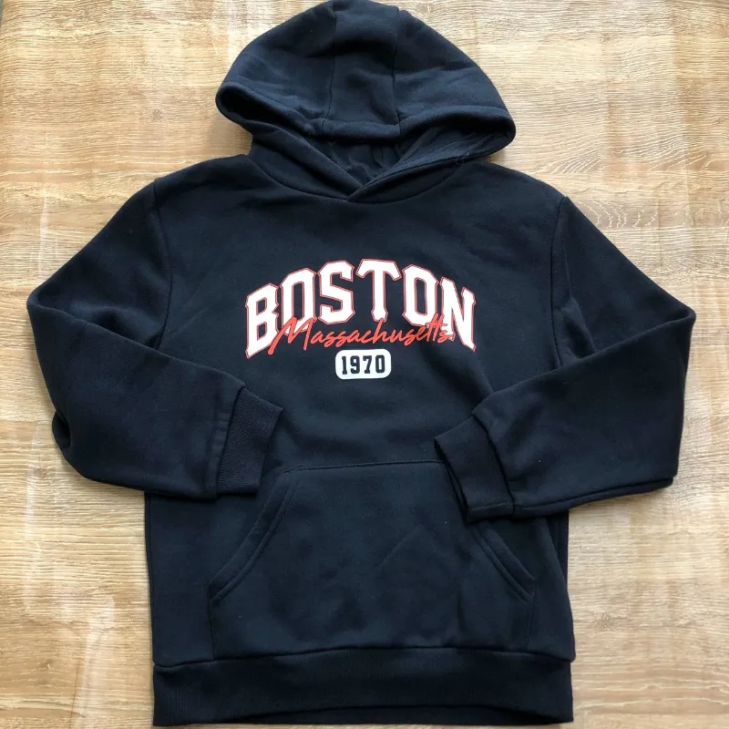 Abrigo con capucha Boston