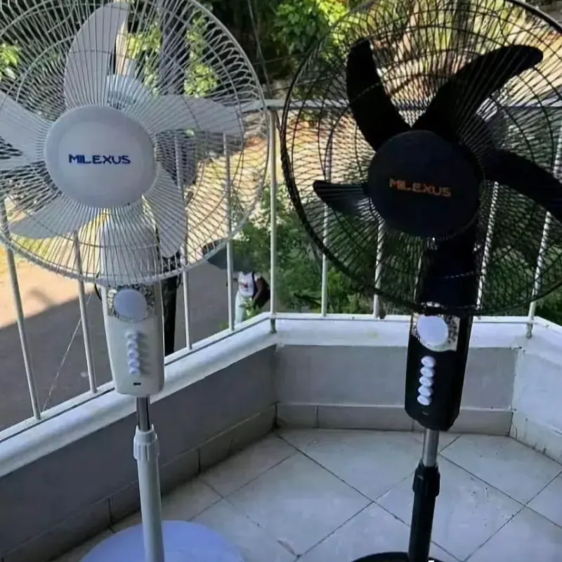 Ventiladores recargables marca milexus