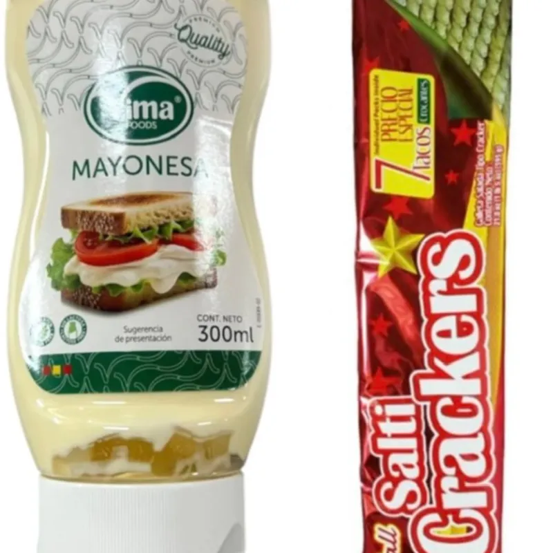 Mayonesa Vima+Paquete de Salticackers