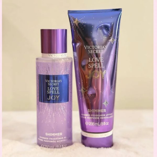 Ser colonia y crema Shimmer LOVE SPELL