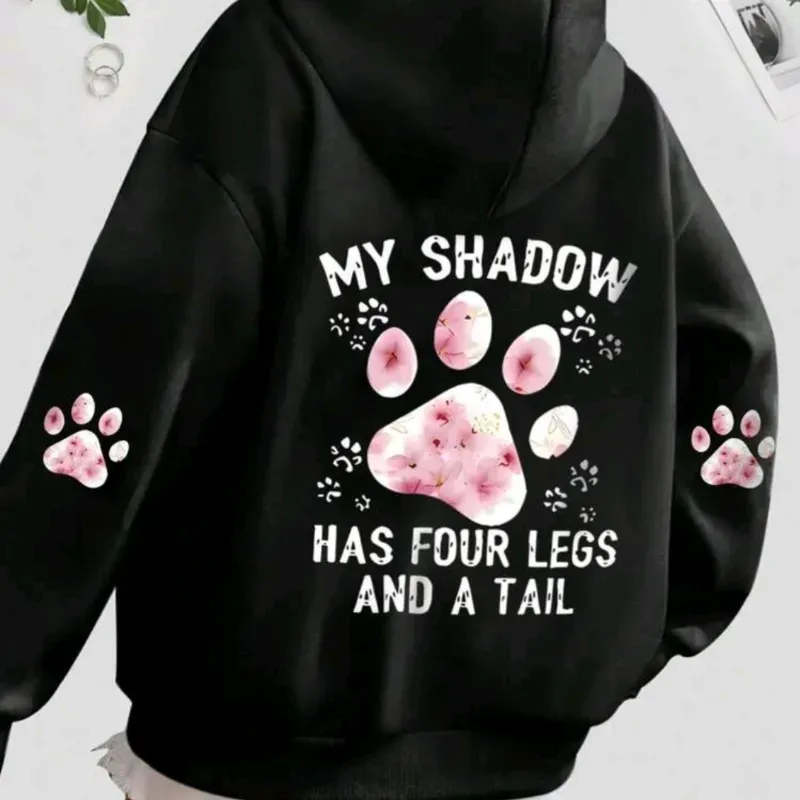 Sudadera con capucha negra