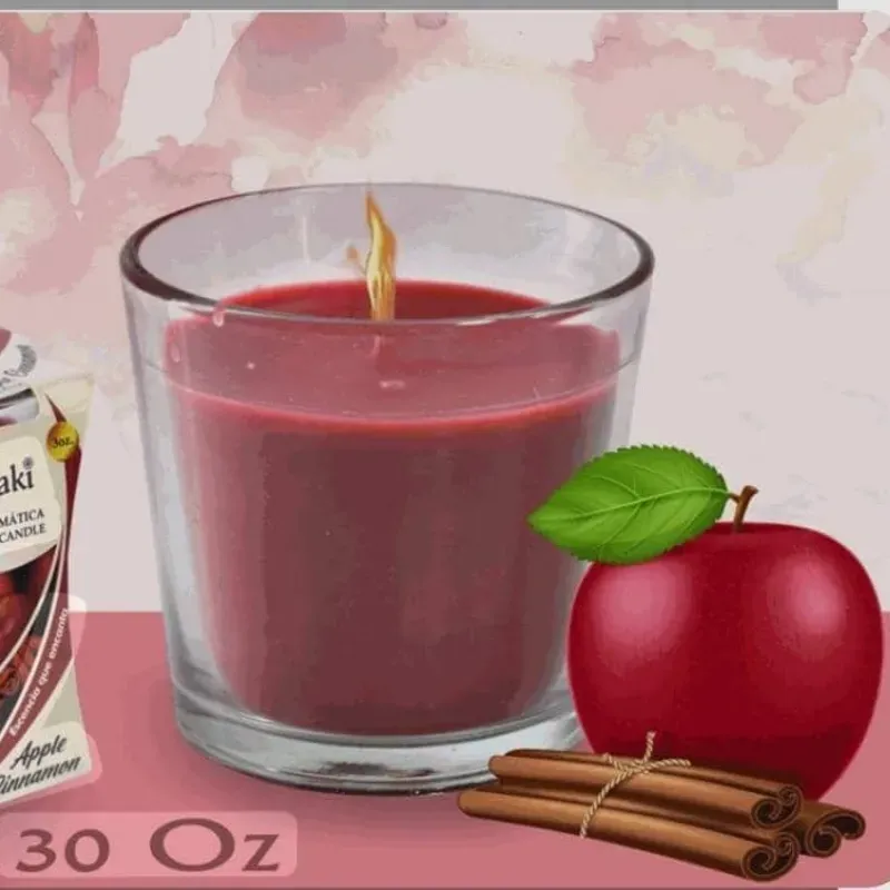 ‼️Vela aromática de manzana con canela‼️