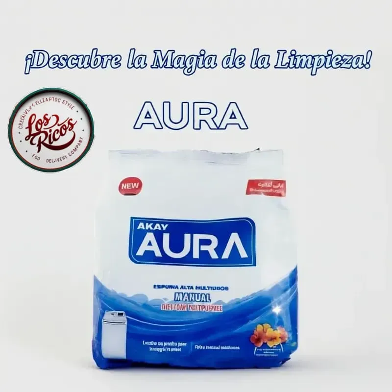 Detergente AURA de 500g