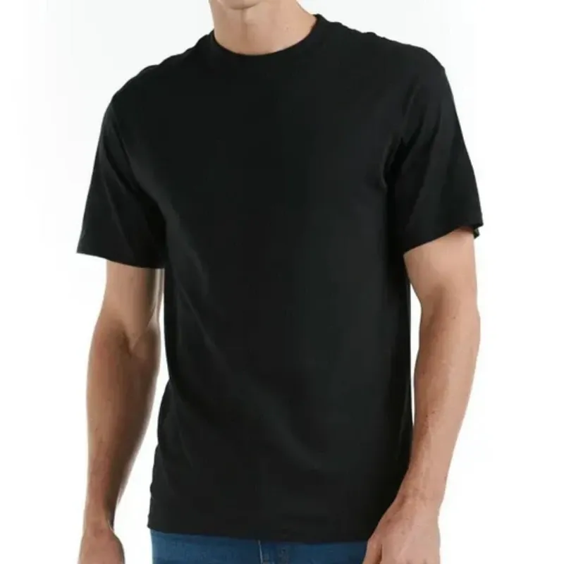 Pulover negro algodón