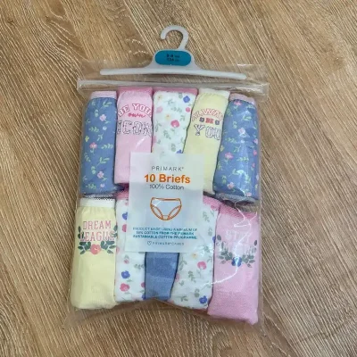 Set de 10 blumers con flores