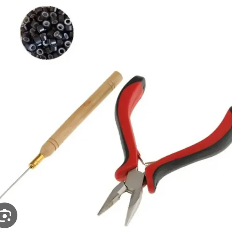 Set de pinza con aguja