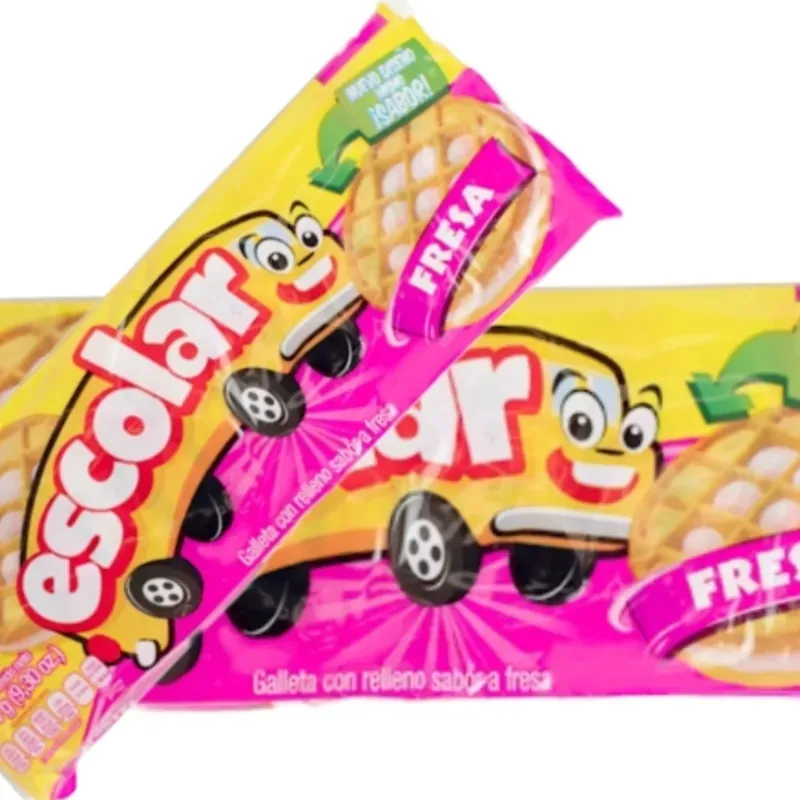 Galletas Escolares (Fresa)