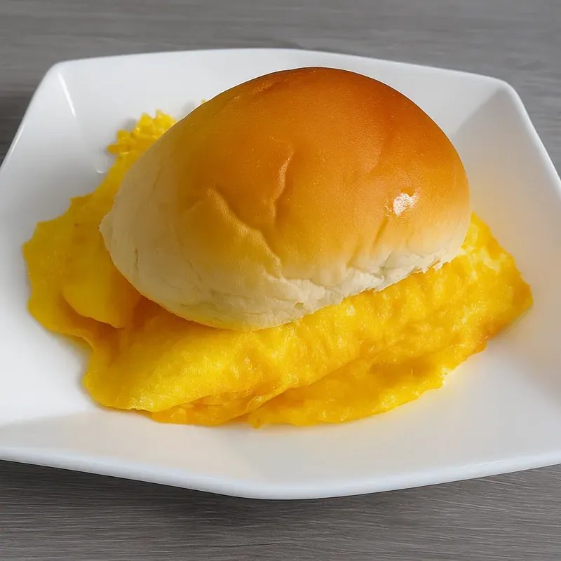 Pan con tortilla natural