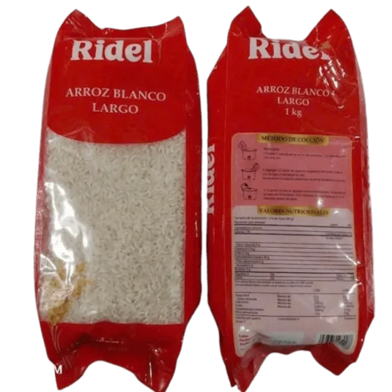 Arroz de Grano Largo Tipo 1 - 1 Kg *Paquete Sellado Importado desde Brasil