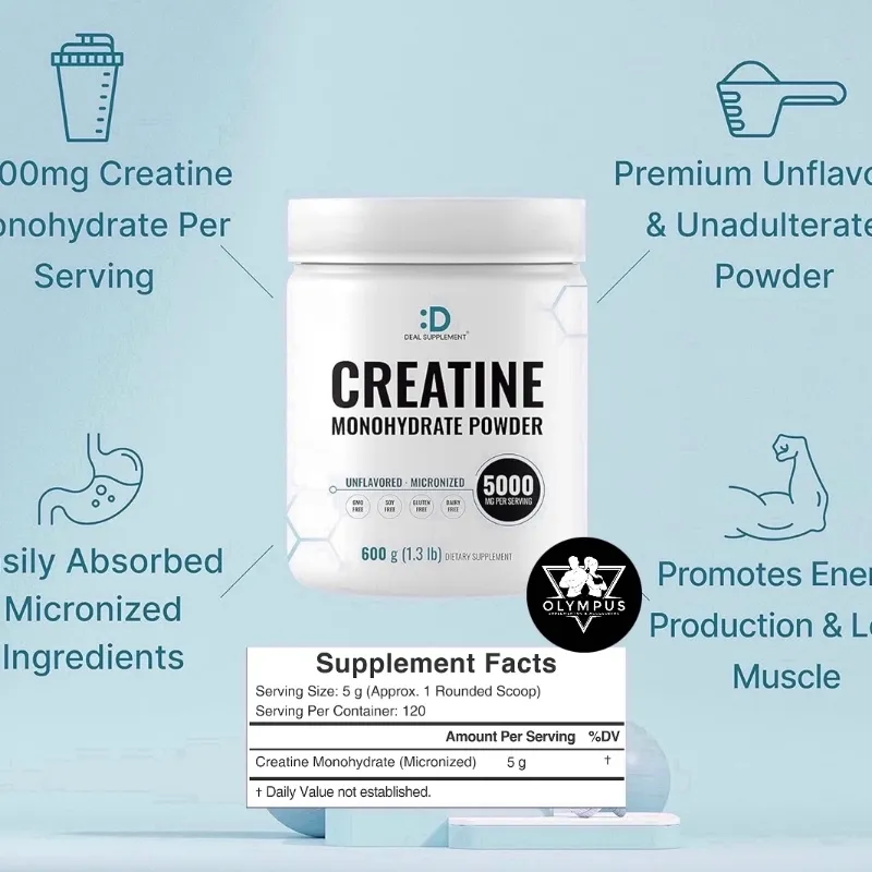 Creatina Monohidratada y Micronizada “Deal Suplements”