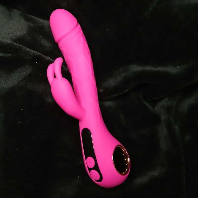 Consolador realista con pantalla LCD