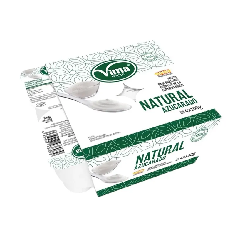 Yogur Vima sabor Natural Azucarado