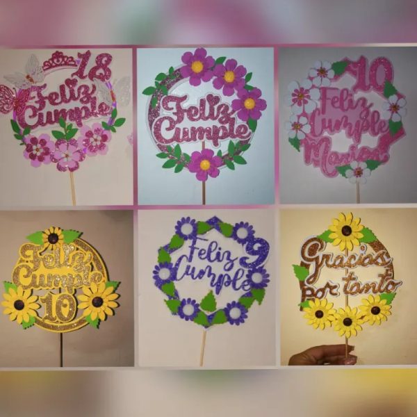 Topper para cakes