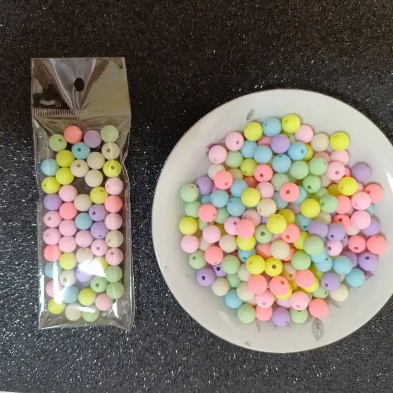 Perlas de 8 mm multicolor 