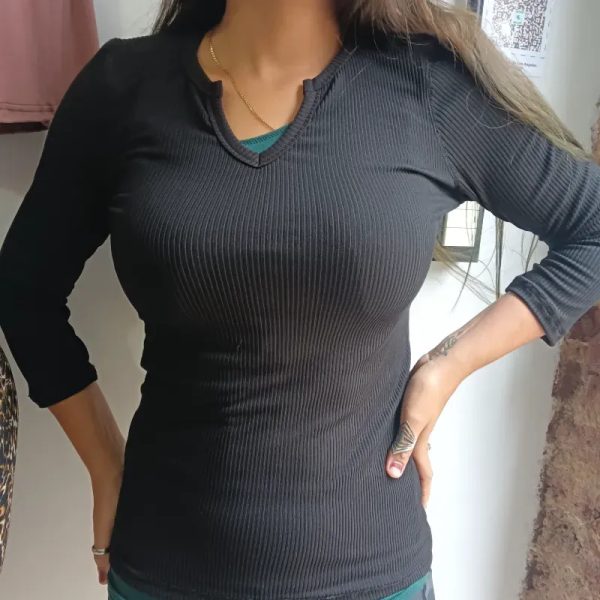 Suéter negro 