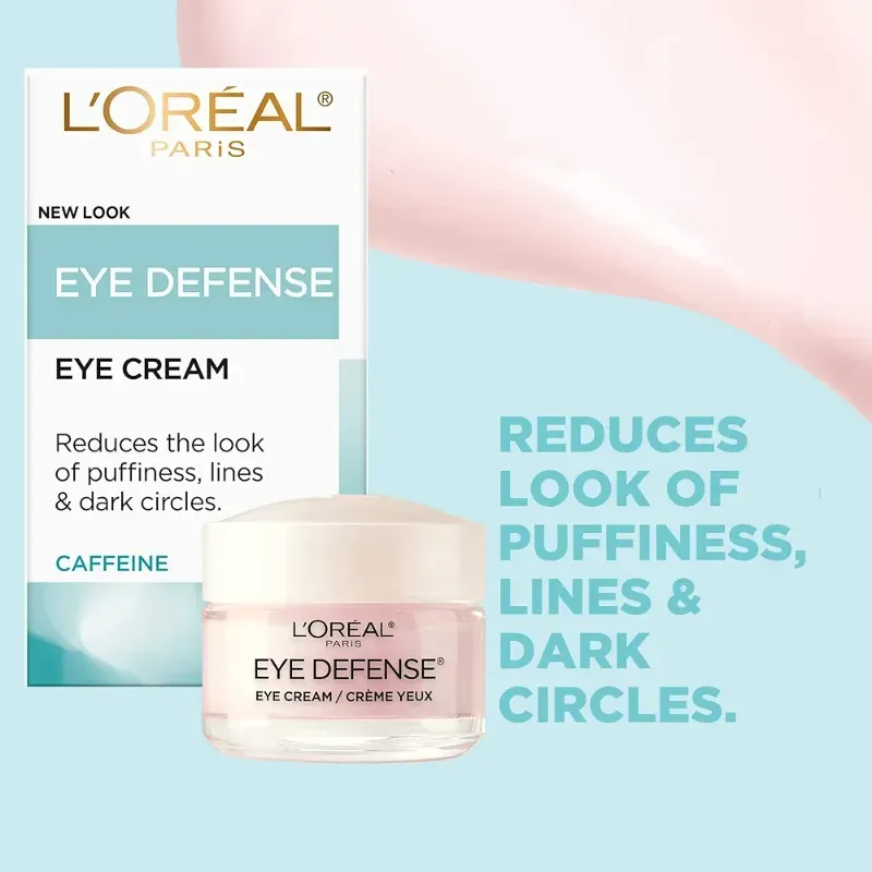L'Oréal Paris Eye Defense, Crema para ojos con cafeína