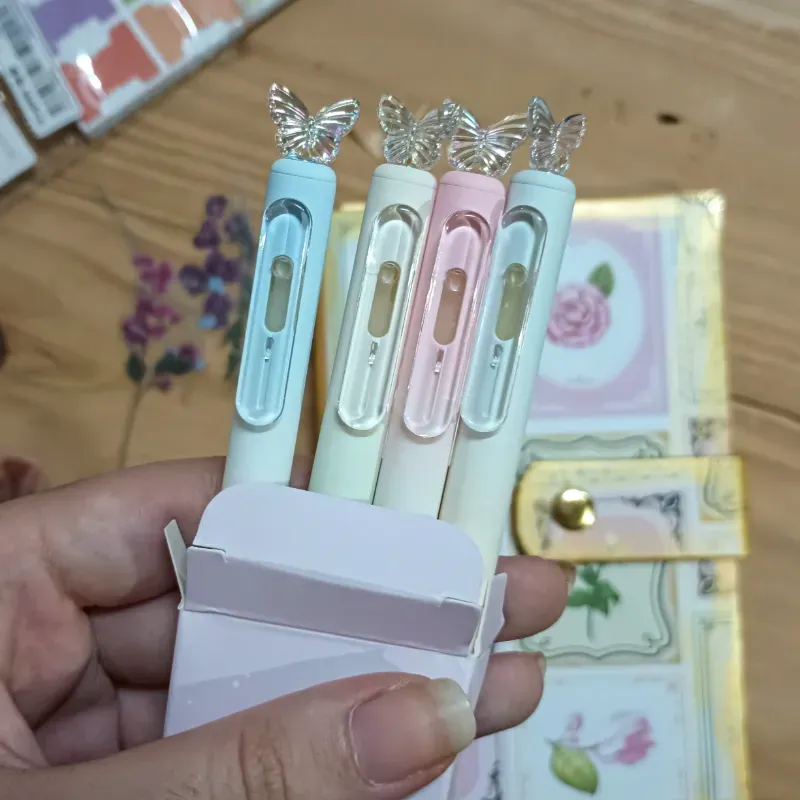 Bolígrafo de mariposa