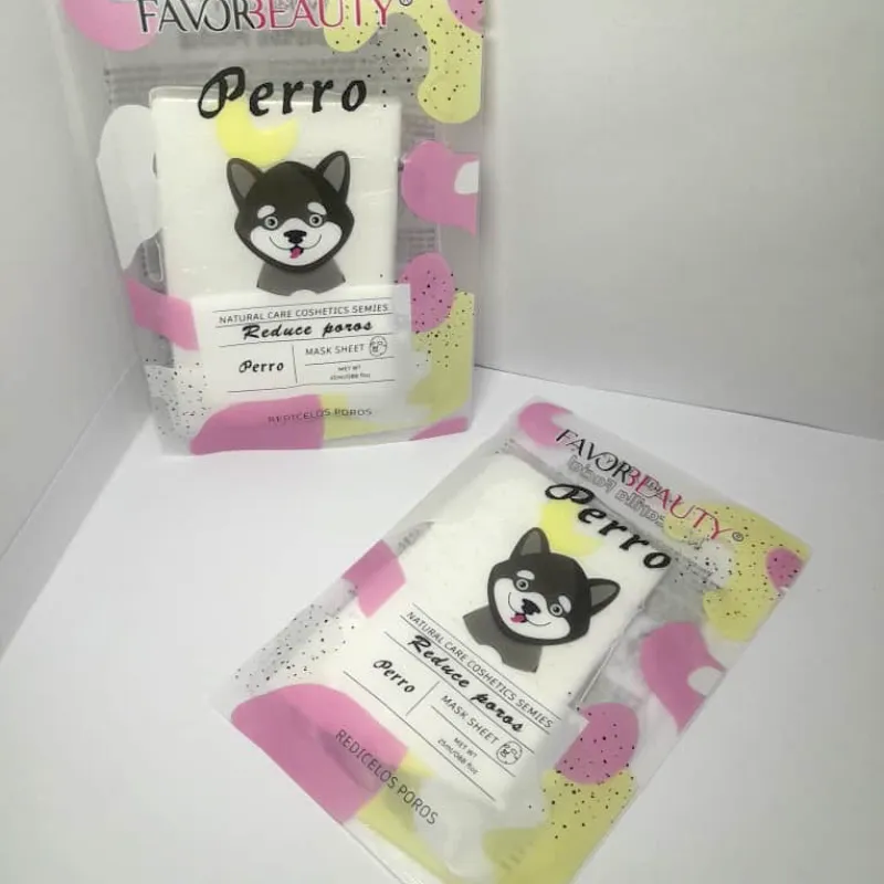 Mascarilla reductora de poros