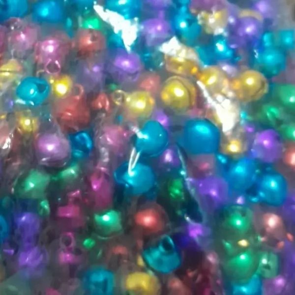 Cascabeles de colores 6mm
