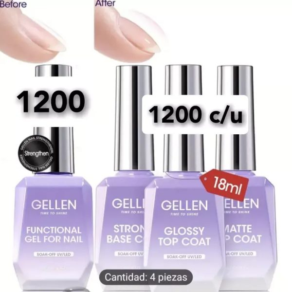 Base coat gellen