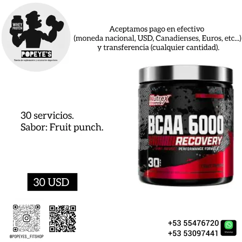 BCAA Nutrex.