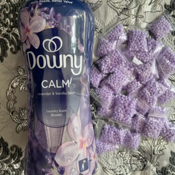 Perlitas olor Downy en mini dosis de 5g y paqts 50 g
