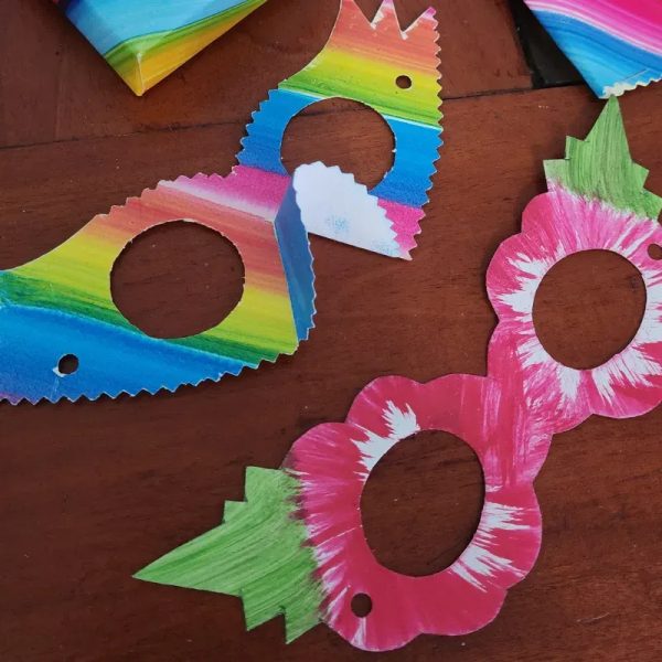 Espejuelos multicolores