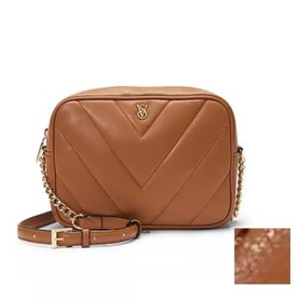  Bolso Bandolera Acolchado Chevron