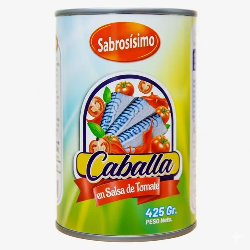 Caballa en salsa de tomate