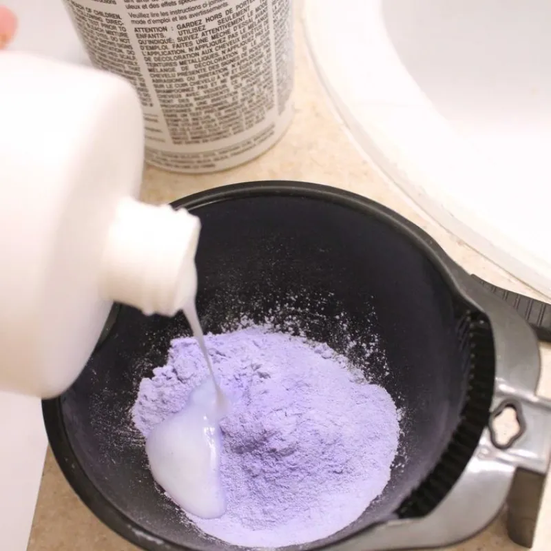 Decoloración en polvo