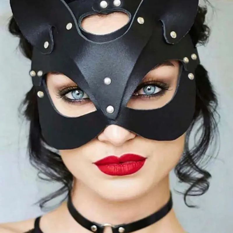 Máscara de Gato BDSM