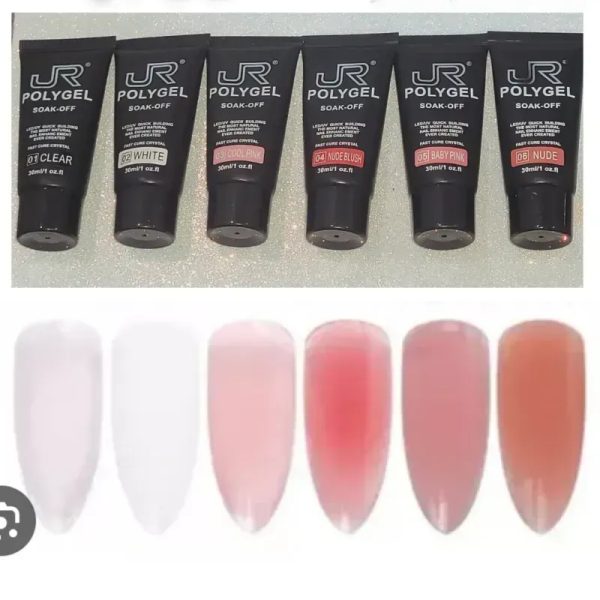 Poligel 30ml JR de colores