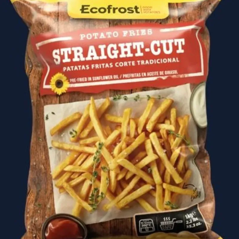 Papas prefritas 1kg