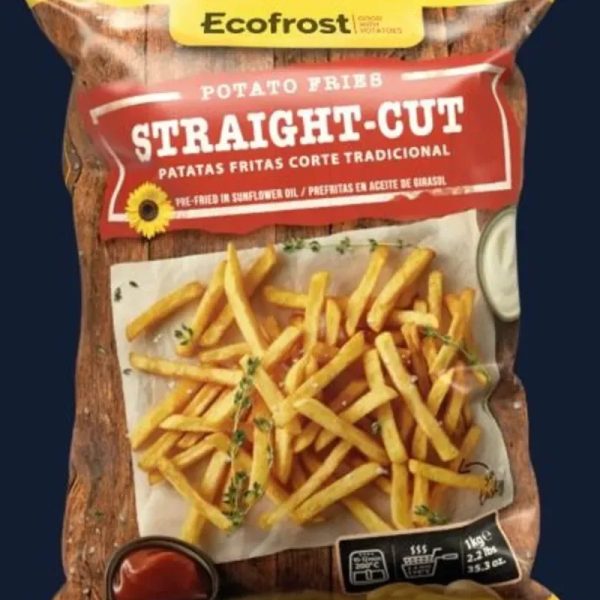 Papas prefritas 1kg