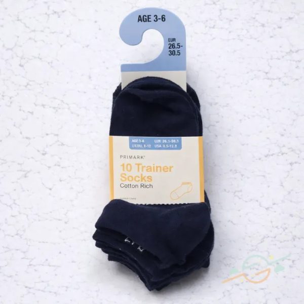 Pack 10 medias azules PRIMARK #0001