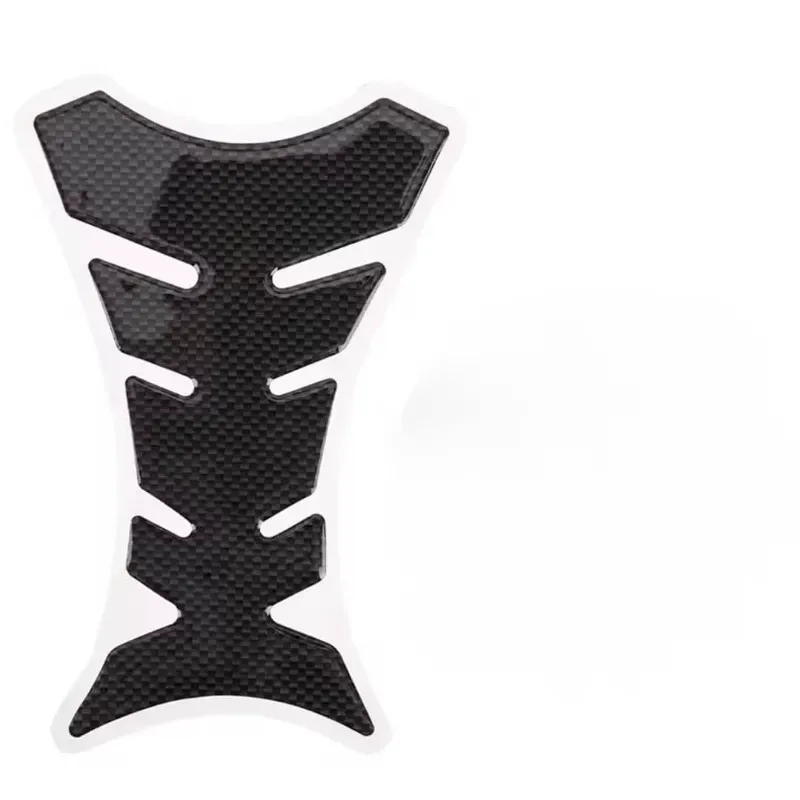 pegatina para tanque de moto negra silicona