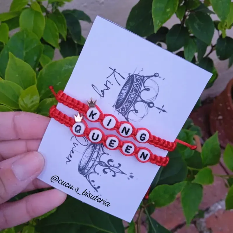 Set de pulseras para compartir