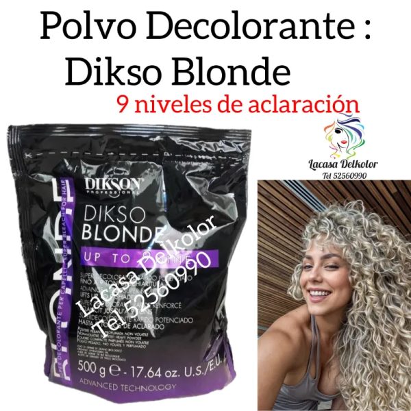 Polvo Decolorante Dikso Blonde 17.64 oz