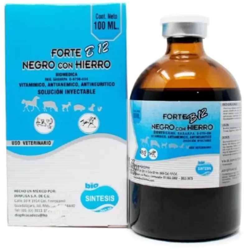 FORTE B12 NEGRO CON HIERRO 100 ML