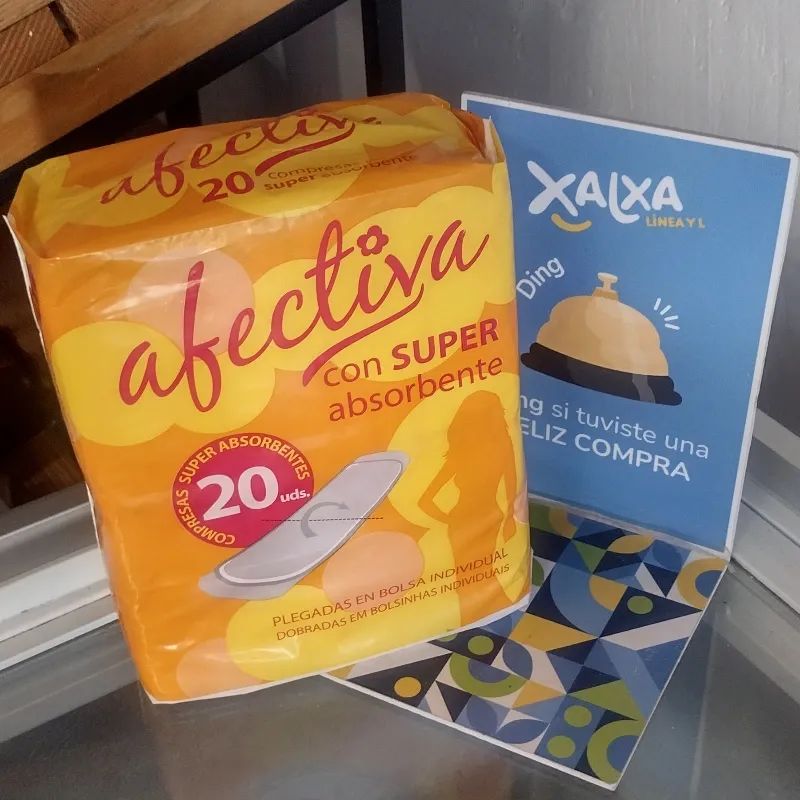 Compresas Afectiva Plegadas